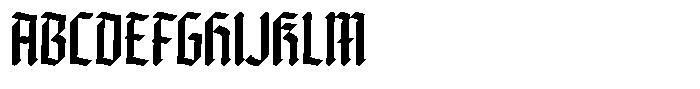 Doksa Semi Condensed Medium Font UPPERCASE