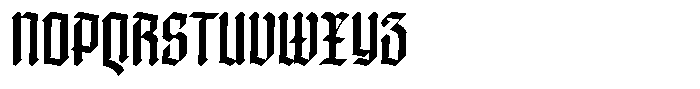 Doksa Semi Condensed Medium Font UPPERCASE