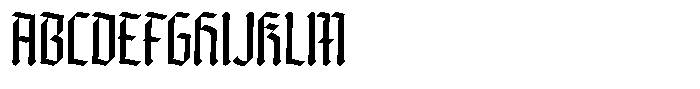 Doksa Semi Condensed Regular Font UPPERCASE