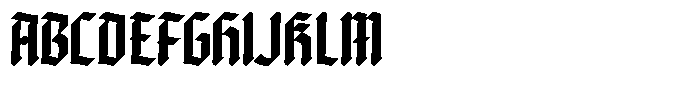 Doksa Semi Condensed Semi Bold Font UPPERCASE