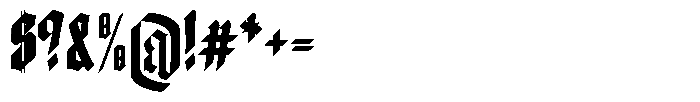 Doksa Ultra Condensed Bold Font OTHER CHARS