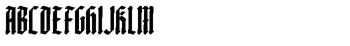 Doksa Ultra Condensed Medium Font UPPERCASE
