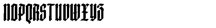 Doksa Ultra Condensed Medium Font UPPERCASE