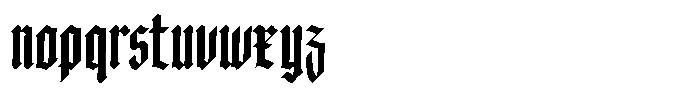 Doksa Ultra Condensed Medium Font LOWERCASE