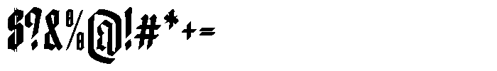 Doksa Ultra Condensed Semi Bold Font OTHER CHARS