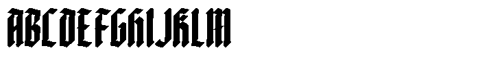 Doksa Ultra Condensed Semi Bold Font UPPERCASE