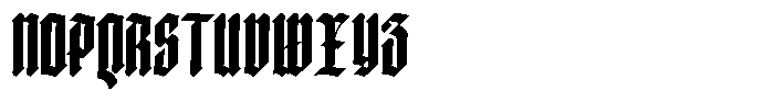 Doksa Ultra Condensed Semi Bold Font UPPERCASE