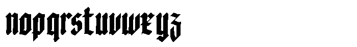 Doksa Ultra Condensed Semi Bold Font LOWERCASE