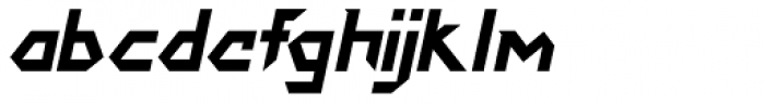DokterBryce Bold Italic Font LOWERCASE