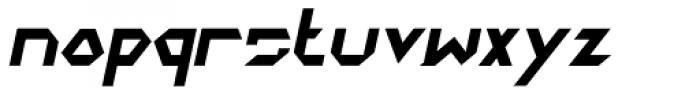 DokterBryce Bold Italic Font LOWERCASE