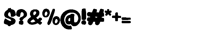 Dolabill Font OTHER CHARS