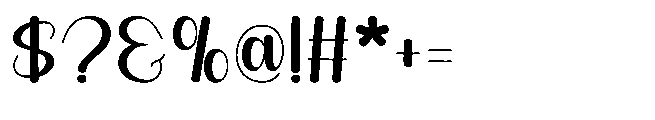 Dolatos Font OTHER CHARS