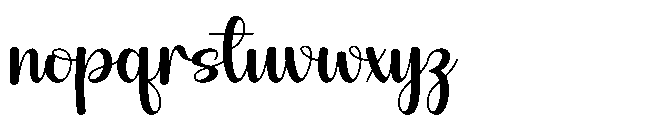 Dolatos Font LOWERCASE