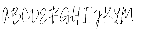Dolce Mieleana Signature Font UPPERCASE