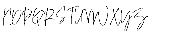 Dolce Mieleana Signature Font UPPERCASE