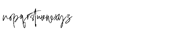 Dolce Mieleana Signature Font LOWERCASE