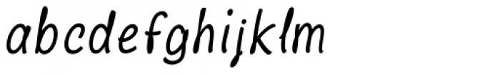 Dolcissimo Script Italic Font LOWERCASE