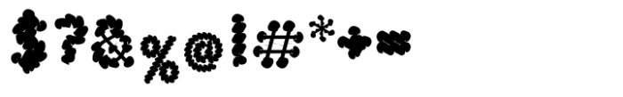 Dollipop Font OTHER CHARS