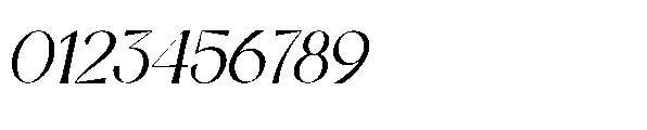 Dolmira Oblique Font OTHER CHARS