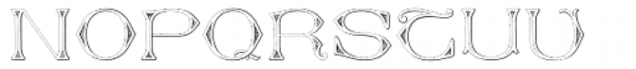 Dolphus-Mieg Alphabet Font LOWERCASE