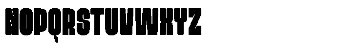 Domar Coffee Regular Font UPPERCASE