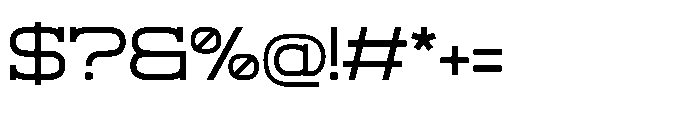 Domesia Regular Font OTHER CHARS