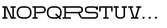 Domesia Regular Font UPPERCASE