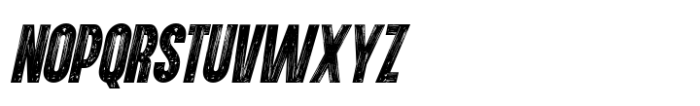 Domestic Prison Italic Font UPPERCASE