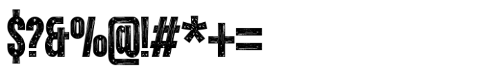 Domestic Prison Regular Font OTHER CHARS