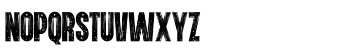 Domestic Prison Regular Font LOWERCASE