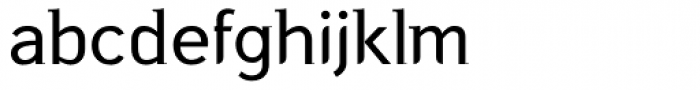 Domestos Serif Regular Font LOWERCASE