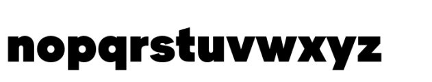 Domi Black Font LOWERCASE