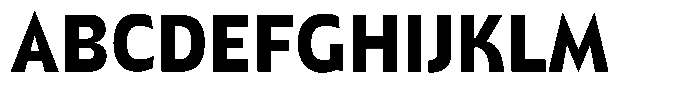 Dominanz Bold Font UPPERCASE