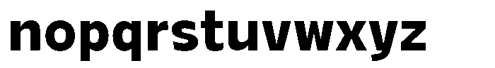 Dominanz Bold Font LOWERCASE
