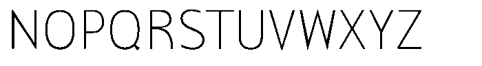 Dominanz Light Font UPPERCASE