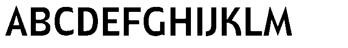 Dominanz Medium Font UPPERCASE