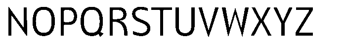 Dominanz Regular Font UPPERCASE