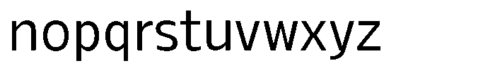 Dominanz Regular Font LOWERCASE