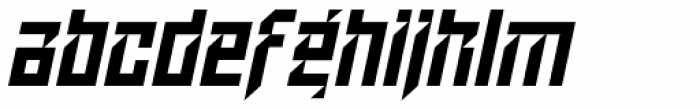 Dominion Italic Font LOWERCASE