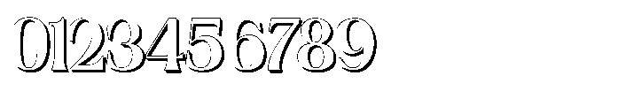 Dominus Black Shadow Font OTHER CHARS