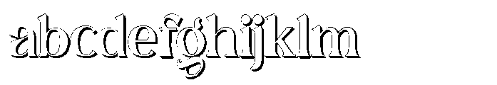 Dominus Black Shadow FONT