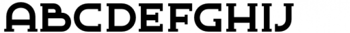 Domosed Slab Serif Bold Font UPPERCASE