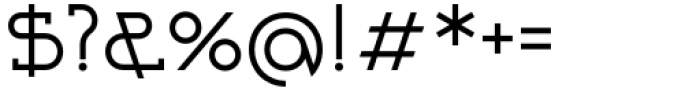 Domosed Slab Serif Regular Font OTHER CHARS