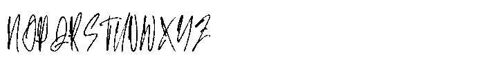 Domtrey Shinttax Font UPPERCASE
