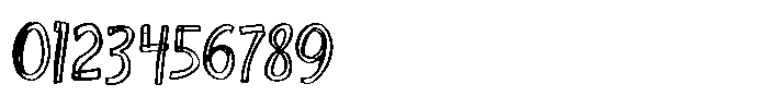 Don Rancho Outline Font OTHER CHARS