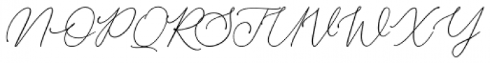 Donatellia Regular Font UPPERCASE