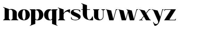 Donaz Font LOWERCASE