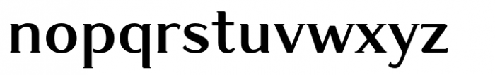 Donchenko Serif Bold Font LOWERCASE
