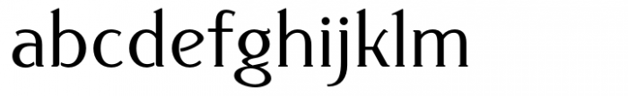 Donchenko Serif Medium Font LOWERCASE