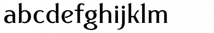 Donchenko Serif Semi Bold Font LOWERCASE